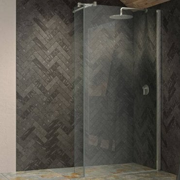 Kudos Ultimate2 Fixed Wetroom Deflector Panel 255mm