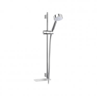 Mira Beat Slider Shower Rail Kit, Multi Function Shower Handset - White/Chrome
