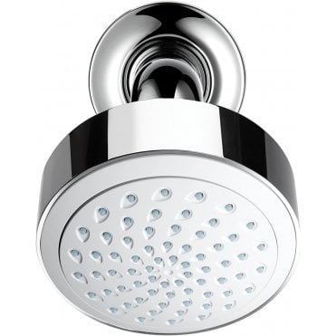 Mira Beat Wall Mounted Fixed Showerhead &  Arm - Chrome