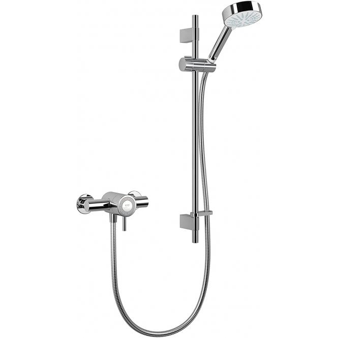 Mira  Element Single Outlet Exposed Shower Mixer - Chrome