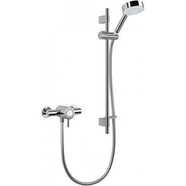 Mira Element Single Outlet Exposed Shower Mixer - Chrome