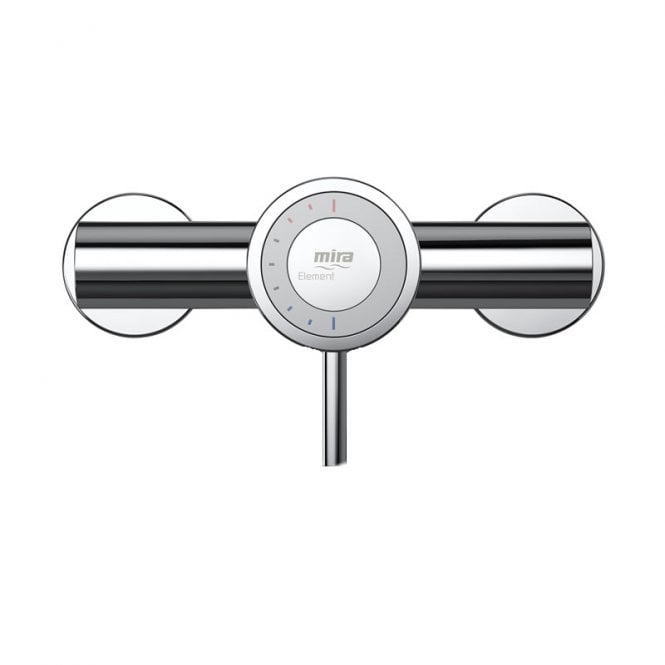 Mira  Element Single Outlet Thermostatic Exposed Shower Mixer Valve - Chrome