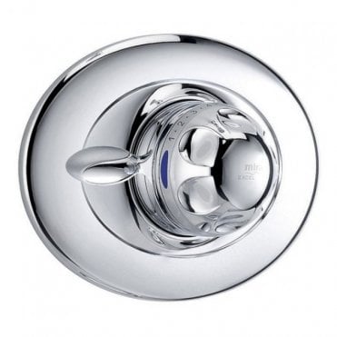 Mira Excel Single Outlet Concealed Thermostatic Built In Shower Valve - Chrome