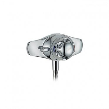 Mira Excel Single Outlet Exposed Thermostatic Shower Valve - Chrome