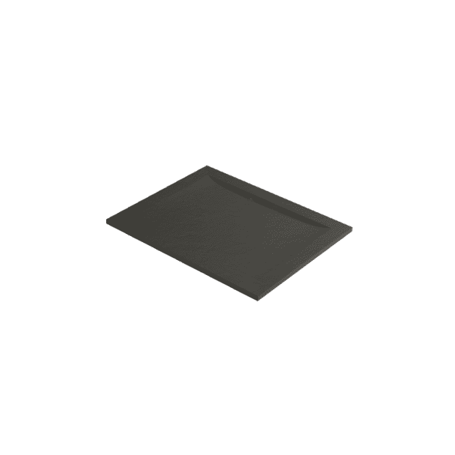 Mira  Flight Level Rectangular Shower Tray, with Waste,  Slate or White Finish