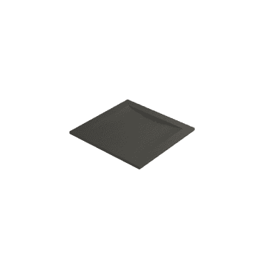 Mira Flight Level Square Shower Tray, with Waste,  Slate or White Finish