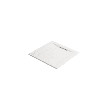 Mira Flight Level Square Shower Tray, with Waste, Slate or White Finish
