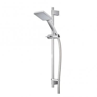 Mira Honesty Slide Rail Kit, Square Shower Handset - Chrome