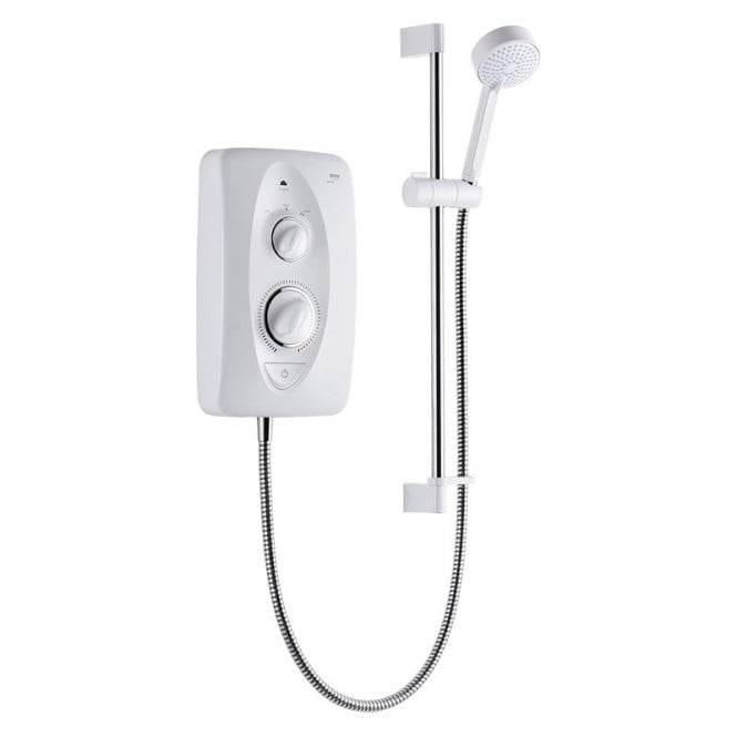 Mira  Jump Electric Shower - White/Chrome