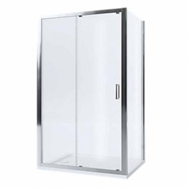Mira Mira Leap Framed Sliding Shower Door - Chrome