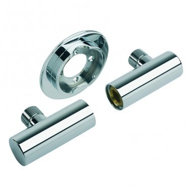 Mira Mini Valve Adjustable Elbow Pack - Chrome