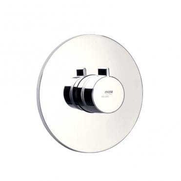 Mira Minilite Single Outlet Concealed Thermostatic Built In Shower Valve - Chrome