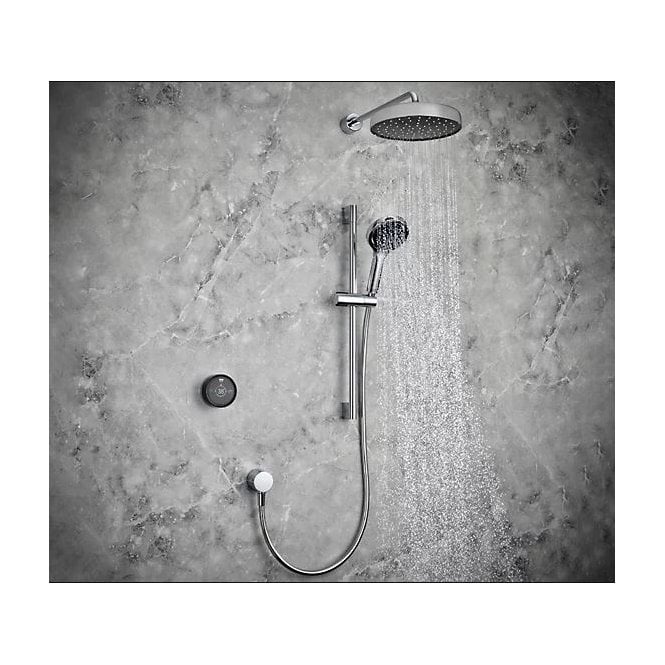 Mira  Platinum Dual Rear Fed - Low Pressure - Black/Chrome
