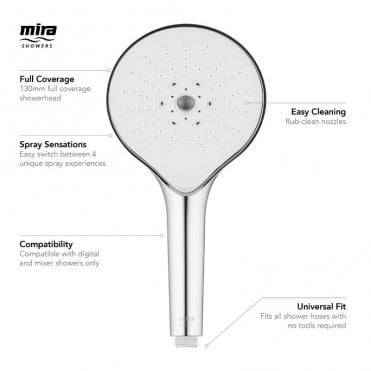 Mira Switch Multi Function Shower Handset -