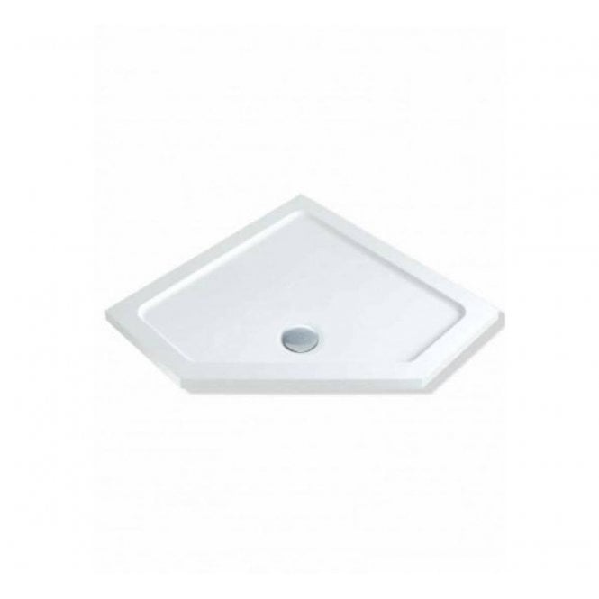 MX Shower Trays MX Trays 900x900 Elements Pentangle Flat Top UAN