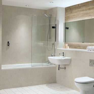 Alabaster Bushboard Nuance Wall Panels - Available In Different Sizes