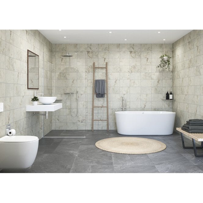 Nuance By Bushboard Amber Tile Bushboard Nuance Wall Panels - Available In Different Sizes