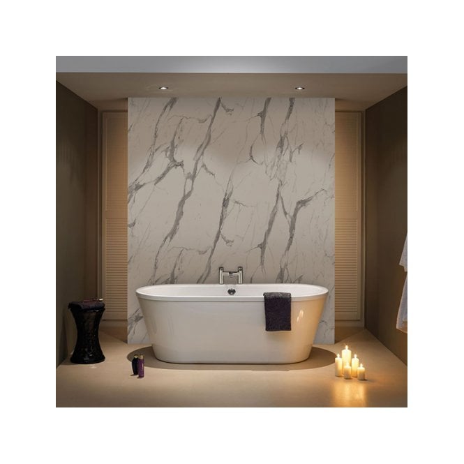 Nuance By Bushboard Calacatta Statuario Bushboard Nuance Wall Panels - Available In Different Sizes