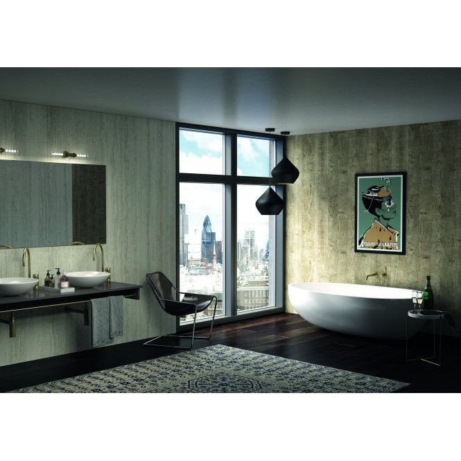 Nuance By Bushboard Classic Travertine Bushboard Nuance Wall Panels - Available Different Sizes