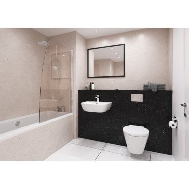 Doux Lime Quartz Bushboard Nuance Wall Panels - Available In Different Sizes
