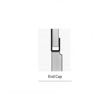 Nuance Extrusion; Acrylic End Cap