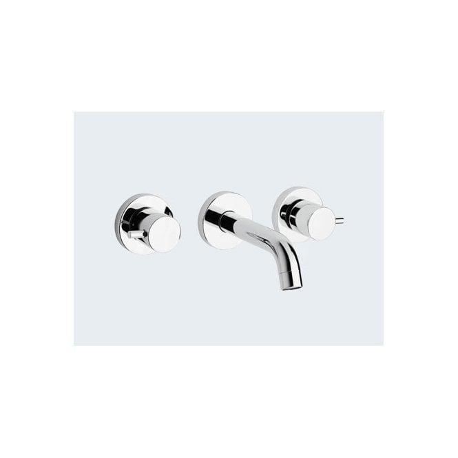 Paini  Cox 3 Hole Wall Mounted Basin Set