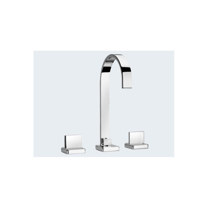 Paini  Ovo 3 Hole Basin Mixer with Pop Up Waste