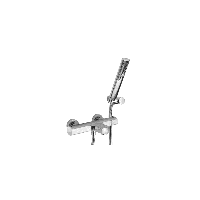 Paini  Ovo Thermostatic Bath Shower Mixer With Adjustable Shower Kit
