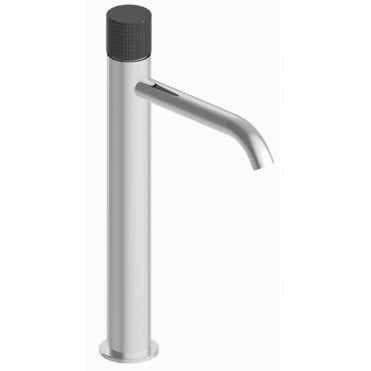 Paini Trenta Grip Tall Basin Chrome with Black Handle