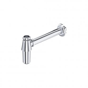 Perrin and Rowe 1 1/4" Traditional Basin Bottle Trap inc outlet, pipe & flange 6703
