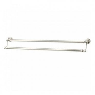 Perrin and Rowe 24" Double Towel Rail 6944