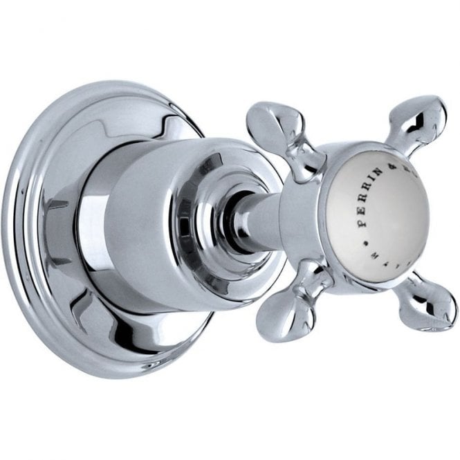 Perrin & Rowe Perrin and Rowe 3/4 Single Wall Valve with Crosshead Handle