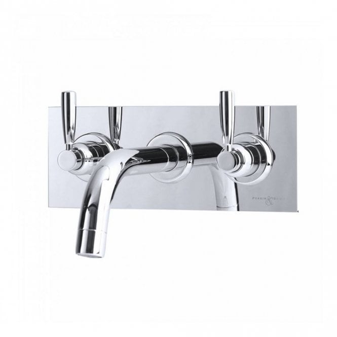 Perrin & Rowe Perrin and Rowe 3 Hole Wall Mounted Bath Set - 3374