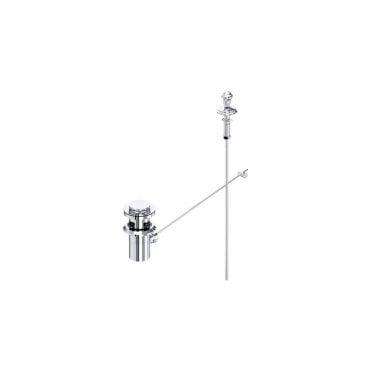 Perrin and Rowe Basin Pop-up Waste Centreset Chrome 6702