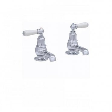 Perrin and Rowe Bath Pillar Tap with Lever Handles 3455
