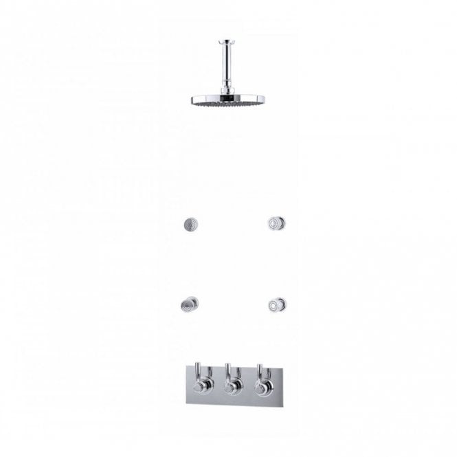 Perrin & Rowe Perrin and Rowe Contemporary Shower Set G - CSSG