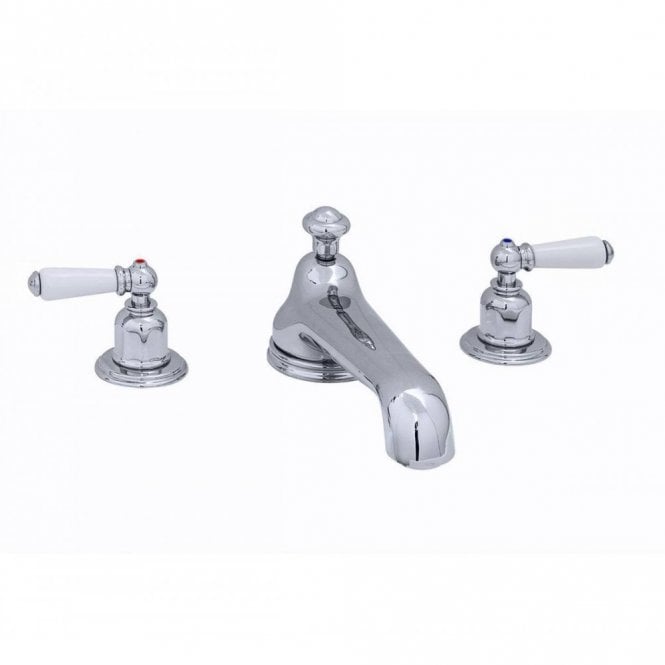Perrin & Rowe Perrin and Rowe Deck Mounted Three Hole Bath Set Lever Handles 3735