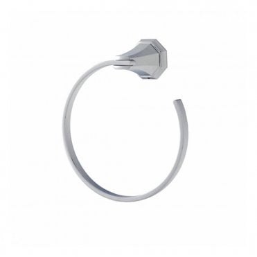 Perrin and Rowe Deco Towel Ring 6135