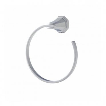 Perrin and Rowe Deco Towel Ring 6135