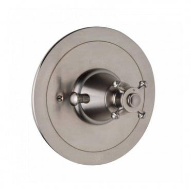 Perrin and Rowe Georgian Concealed Thermostatic Shower With Remote Flow Control With Cross Handles 5776