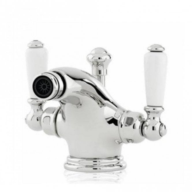 Perrin & Rowe Perrin and Rowe Monobloc Bidet Mixer With Pop Up Waste & Lever Handles 3685