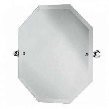 Perrin and Rowe Octagonal Mirror 625mm x 500mm 6980