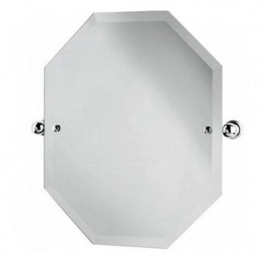 Perrin and Rowe Octagonal Mirror 625mm x 500mm 6980