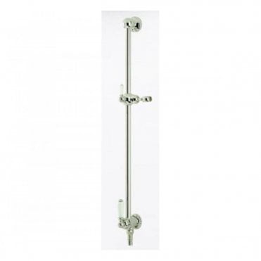 Perrin and Rowe Sliding Rail with Shut Off Lever Handles 5535