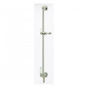 Perrin and Rowe Sliding Rail with Shut Off Lever Handles 5535