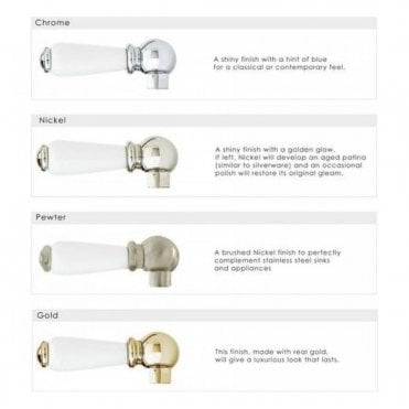 Perrin and Rowe Three-Hole Wall-Mounted Bath Filler With Lever Handles & 9  Spout 3180