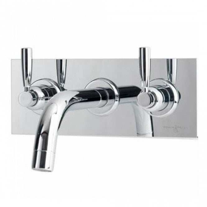 Perrin & Rowe Perrin and Rowe Wall Mounted 3 Hole Basin Set - 3334 Chrome Finish