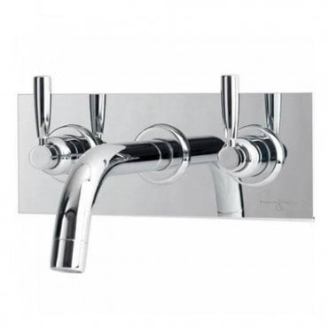 Perrin and Rowe Wall Mounted 3 Hole Basin Set - 3334 Chrome Finish