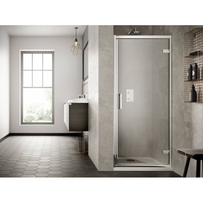 Plumb Warehouse  8mm Hinge Shower Door - Available In Different Sizes