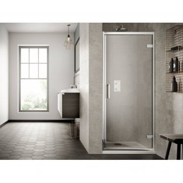 Plumb Warehouse 8mm Hinge Shower Door - Available In Different Sizes